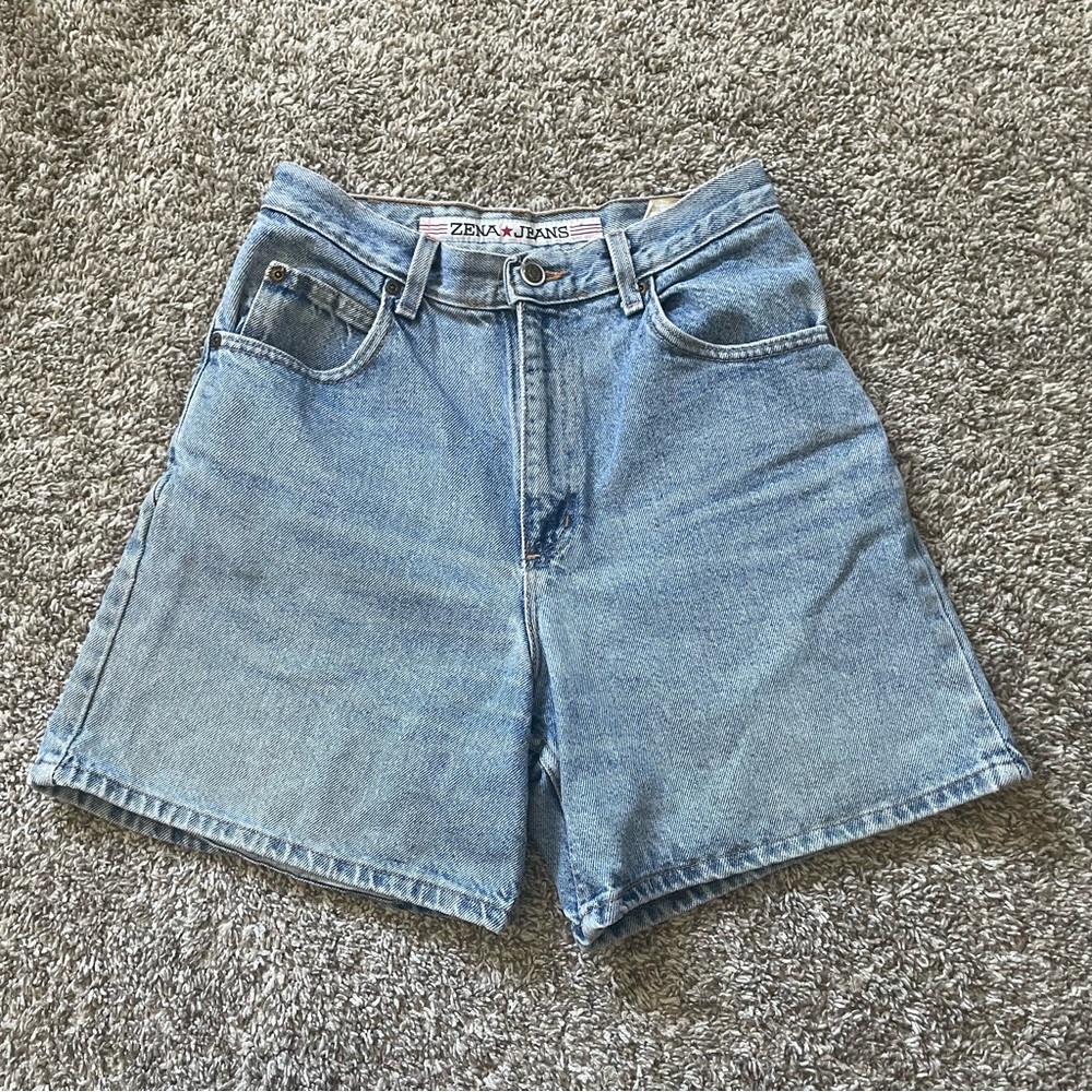 High Rise ZENA Vintage Jean Shorts